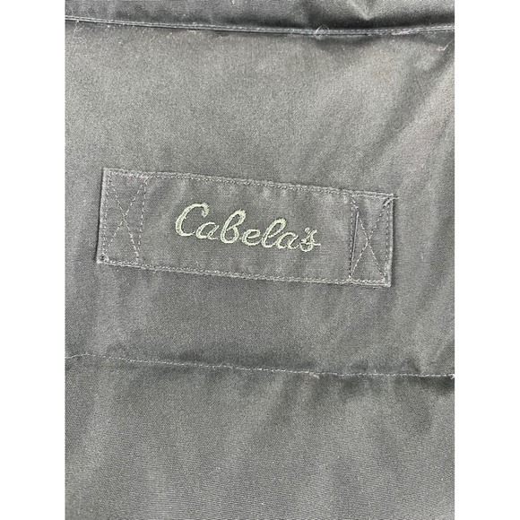 Cabelas Outdoor Gear Premier Northern Goose Down Puffer Vest Men's 3XL Green - Picture 9 of 10